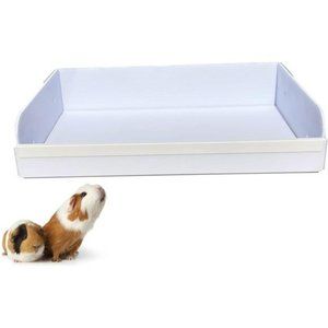 Guinea Pig Litter Box Small Animal Bedding Patty Pan for Training Hay Box New